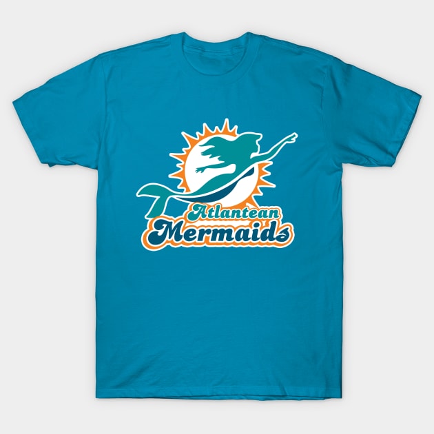 Atlantean Mermaids T-Shirt by dizzoriented